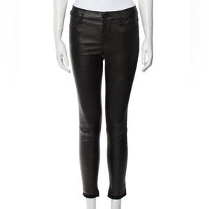 RTA Lambskin leather skinny pants